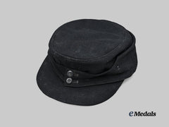 Germany, SS. A Waffen-SS M43 Field Cap for Panzer Troops, Dachau Variant