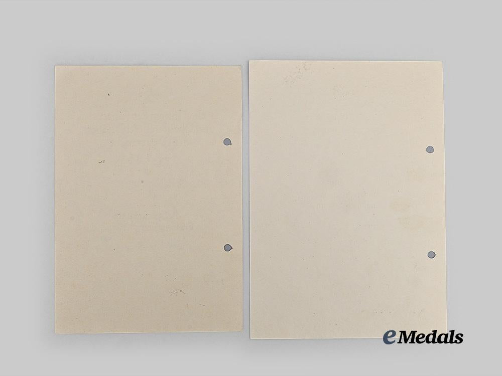 germany,_heer._a_pair_of_award_documents_to_oberst_hans_messinger,_german_cross_in_gold_recipient_e_medals__g62338_6