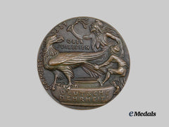 Germany, Weimar Republic. A 1921 Upper Silesia Plebiscite Propaganda Medal, by Karl Goetz