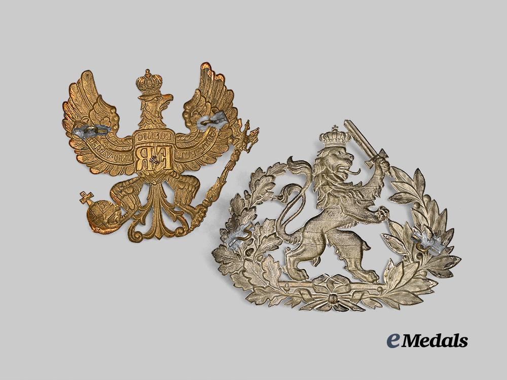 germany,_imperial._a_pair_of_helmet_plates,_hesse_and_prussia_issue_e_medals__g62385_5
