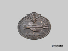Germany, NSFK. A 1939 Frankfurt Gruppe 11 International German Aerial Acrobatics Championship Badge