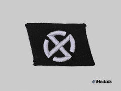 Germany, SS. An 11th SS Volunteer Panzergrenadier Division Nordland Collar Tab, Dachau Variant