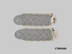 Germany, Heer. A Set of Infantry Major Shoulder Boards