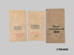 Germany, Wehrmacht. A Mixed Lot of Issue Packages for Combatant Awards
