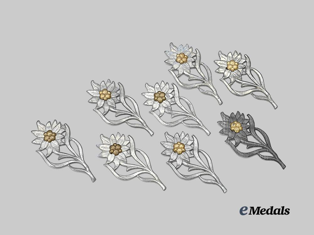 germany,_s_a._a_lot_of_edelweiss_insignia_for_service_caps_e_medals__g62462_2