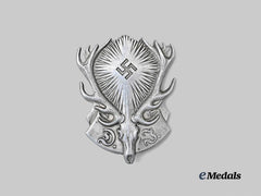 Germany, Third Reich. A German Hunting Society Membership Badge