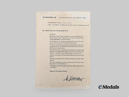 germany,_s_s._a_rare_award_document_for_an_s_s_honour_ring,_with_himmler_signature,_to_s_s-_scharführer_walter_obleser_e_medals__g62517_2