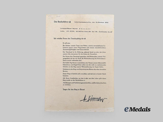 germany,_s_s._a_rare_award_document_for_an_s_s_honour_ring,_with_himmler_signature,_to_s_s-_scharführer_walter_obleser_e_medals__g62517_2