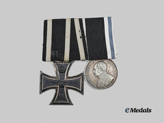 Germany, Imperial. A Medal Bar for a Distinguished Bavarian First World War Combatant