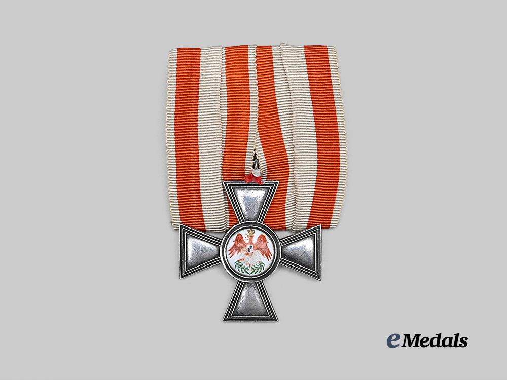 prussia,_kingdom._an_order_of_the_red_eagle,_i_v_class_cross_on_parade_mount,_by_sy&_wagner_e_medals__g62544_2