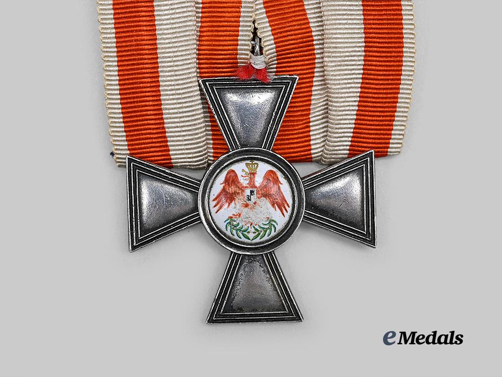 prussia,_kingdom._an_order_of_the_red_eagle,_i_v_class_cross_on_parade_mount,_by_sy&_wagner_e_medals__g62544_3