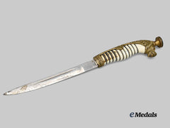 Germany, Imperial. A Letter Opener, with Lion Head Signet Pommel, by Weyersberg, Kirschbaum & Cie.