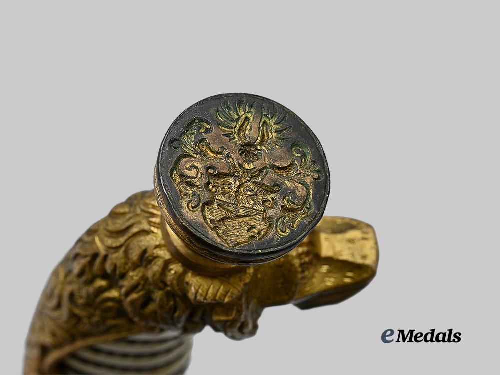 germany,_imperial._a_letter_opener,_with_lion_head_signet_pommel,_by_weyersberg,_kirschbaum&_cie._e_medals__g62556_6
