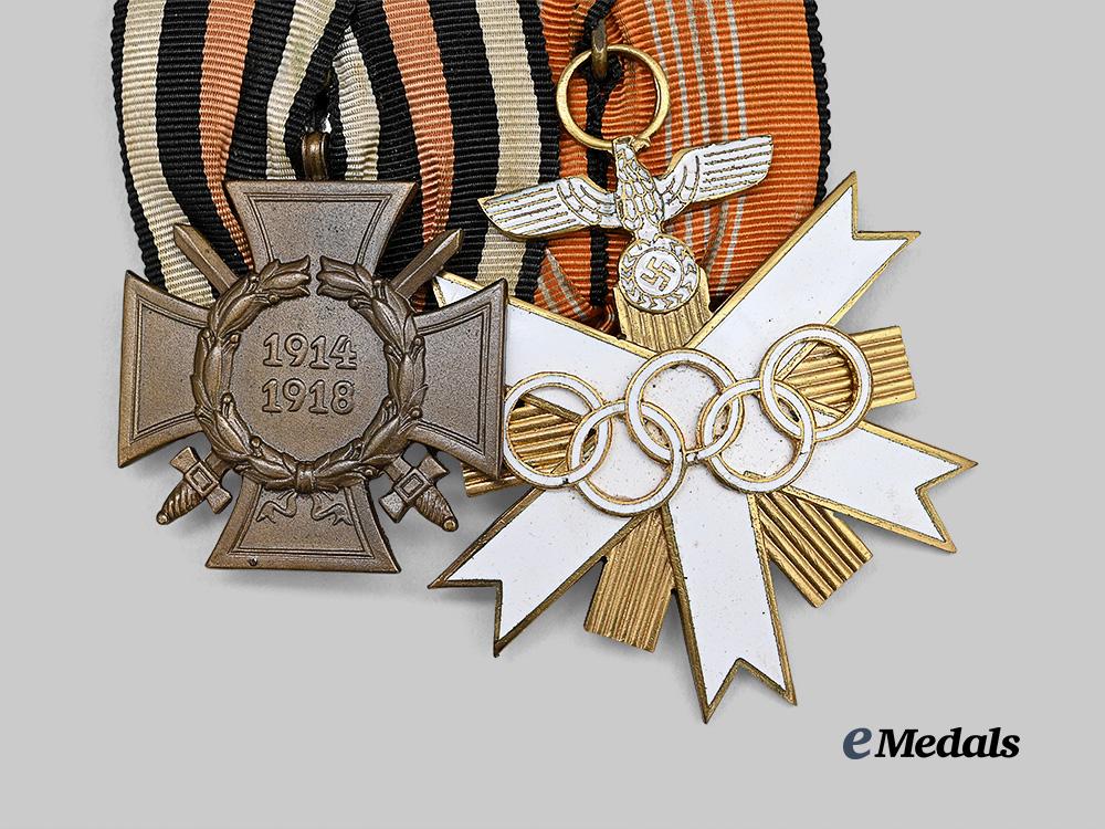 germany,_third_reich._a_medal_bar_for_meritorious_olympic_service_to_a_first_world_war_veteran_e_medals__g62574_3