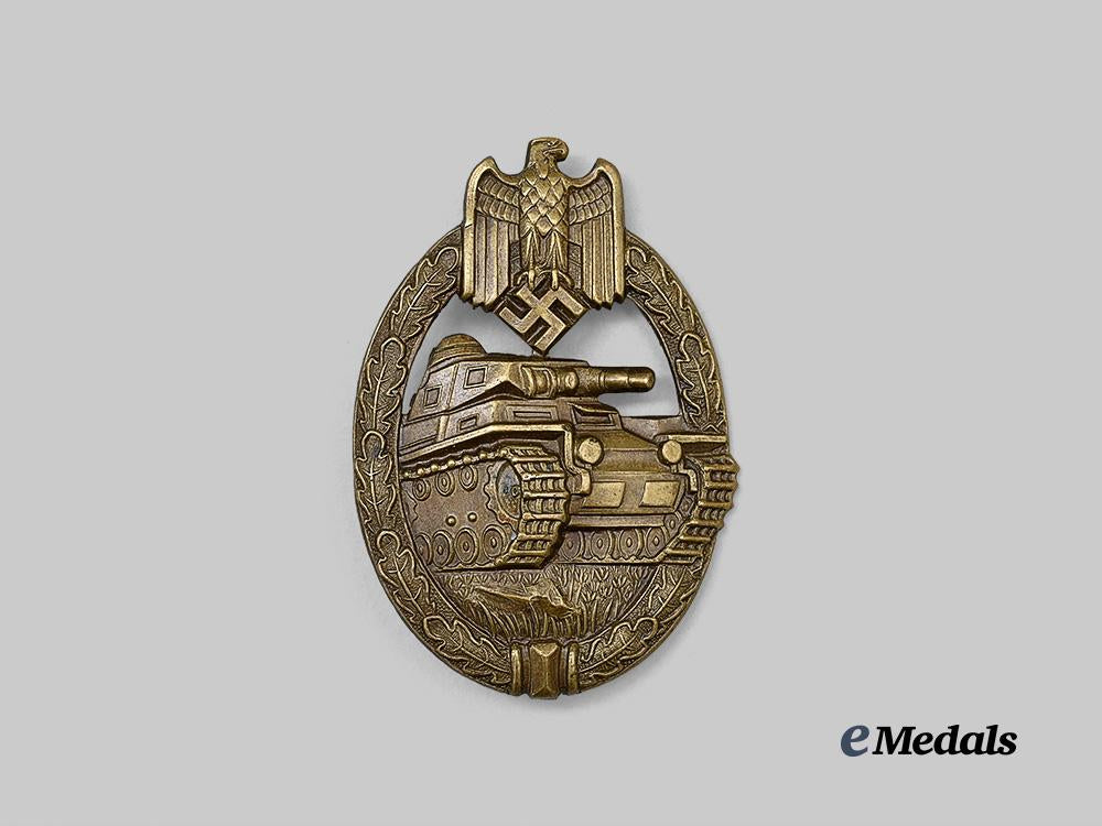 germany,_wehrmacht._a_mint_panzer_assault_badge,_bronze_grade,_hollow_tombak_version_by_karl_wurster_e_medals__g62578_2