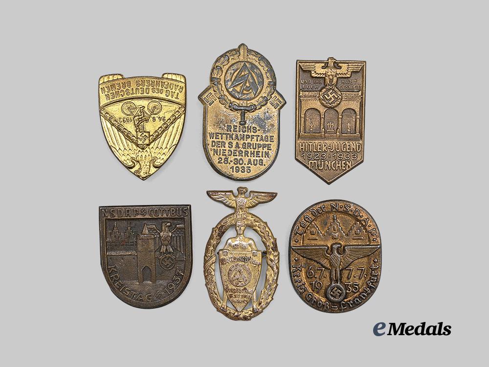 germany,_third_reich._a_mixed_lot_of_commemorative_badges,_s_a,_h_j,_and_n_s_d_a_p_issue_e_medals__g62600_2