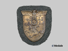Germany, Heer. A Krim Shield, Unknown Maker Variant