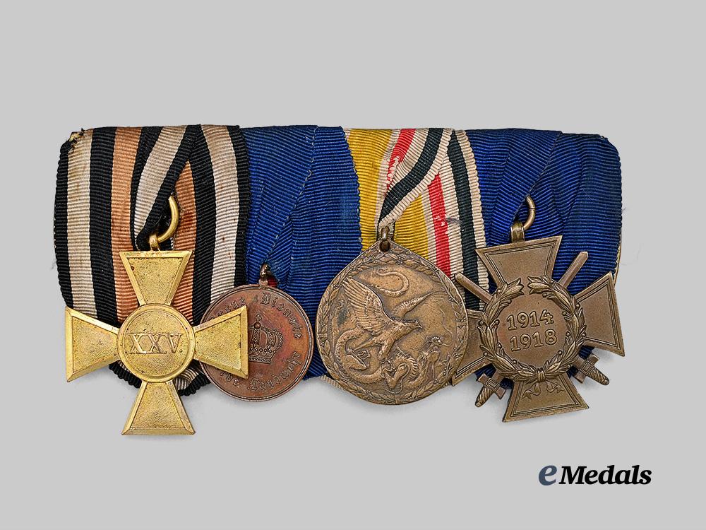 germany,_imperial._a_long_service_medal_bar_for_a_combatant_of_the_boxer_rebellion_and_first_world_war_e_medals__g62627_2
