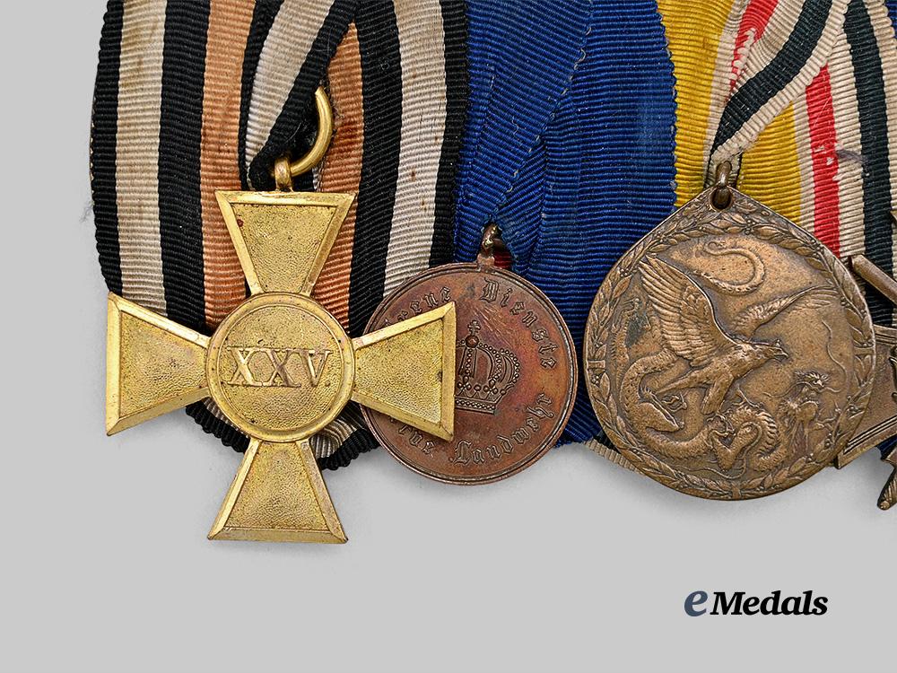 germany,_imperial._a_long_service_medal_bar_for_a_combatant_of_the_boxer_rebellion_and_first_world_war_e_medals__g62627_4