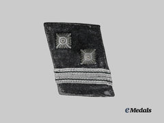 Germany, SS. A Waffen-SS Collar Tab for an SS-Sturmscharführer
