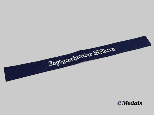 germany,_luftwaffe._a_mint_jagdgeschwader_mölders_cuff_title_for_enlisted_ranks_e_medals__g63048_2