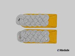 Germany, Heer. A Set of Cavalry/Armoured Reconnaissance Major Shoulder Boards