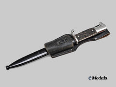 Germany, Heer. A Dress Bayonet, Staghorn Grip Version, by Gustav Spitzer