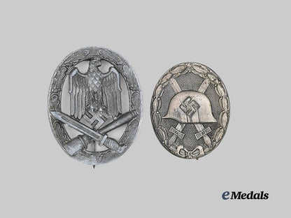 germany,_wehrmacht._a_pair_of_badges_for_combat_service_e_medals__g63088_2
