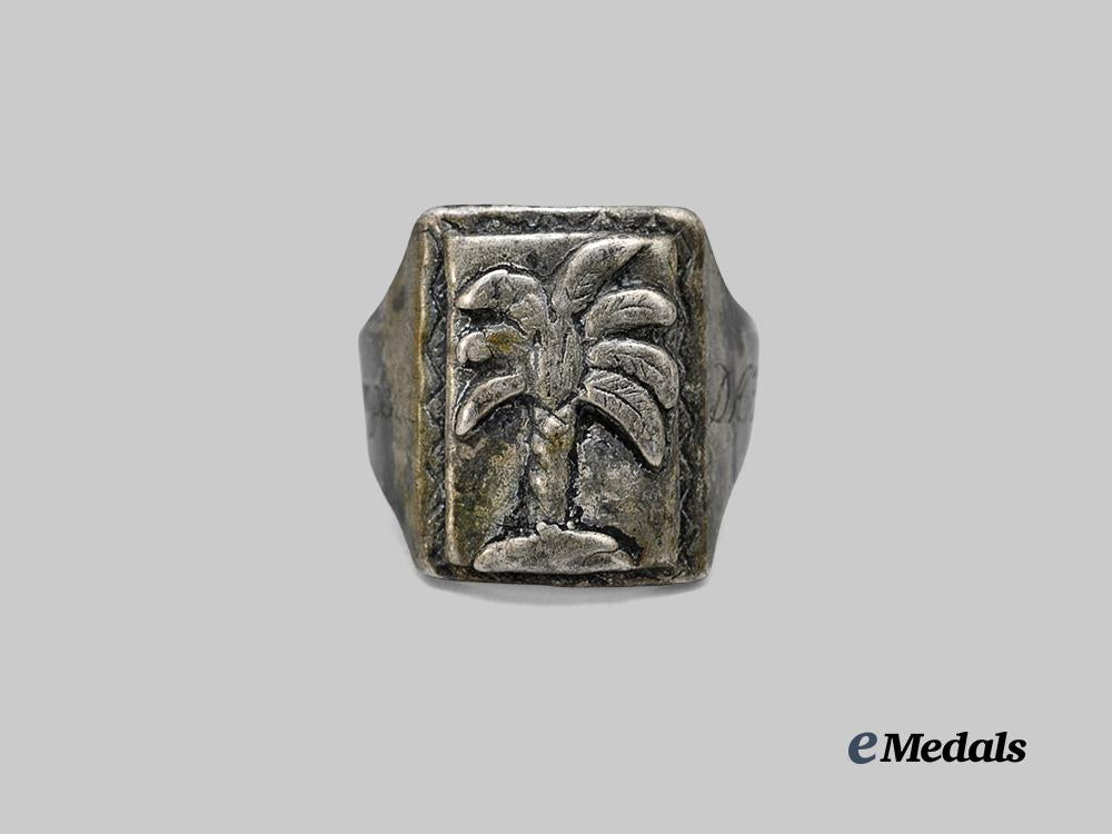 germany,_heer._an_afrikakorps_panzer_troops_trench_art_commemorative_ring_in_silver_e_medals__g63089_2