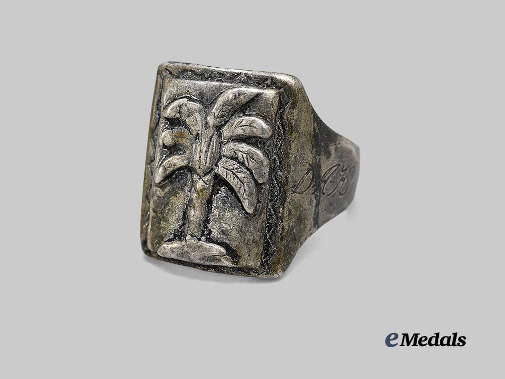 germany,_heer._an_afrikakorps_panzer_troops_trench_art_commemorative_ring_in_silver_e_medals__g63089_4