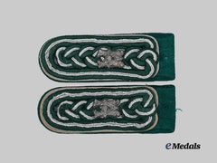 Germany, Heer. A Set of Wehrmachtbeamte NCO Equivalent Shoulder Boards