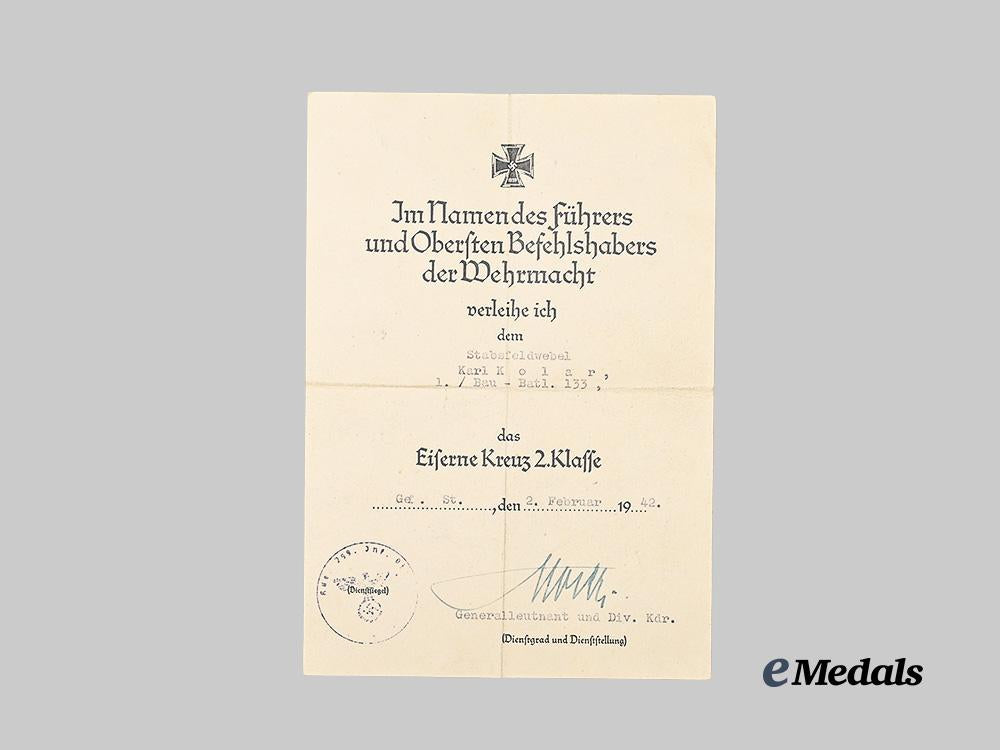 germany,_heer._a1939_iron_cross_i_i_class,_with_award_document_to_stabsfeldwebel_karl_kolar_e_medals__g63098_2