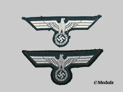 Germany, Heer. A Pair of Breast Eagles, Enlisted and Officer Ranks