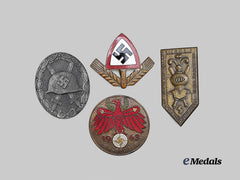 Germany, Third Reich. A Mixed Lot of Badges and Insignia