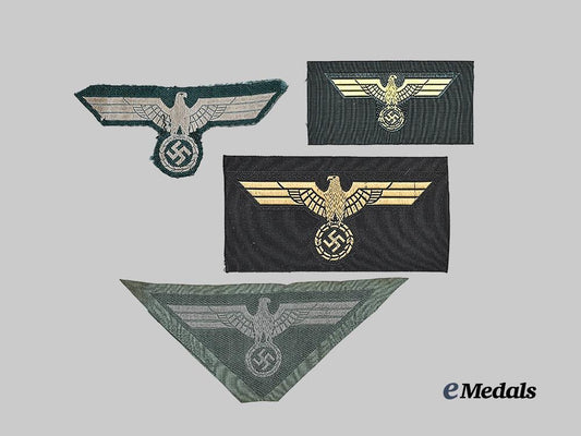 germany,_wehrmacht._a_mixed_lot_of_eagle_insignia_for_enlisted_ranks_e_medals__g63125_2