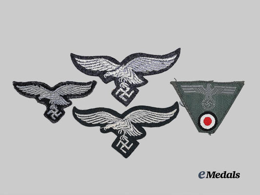 germany,_wehrmacht._a_mixed_lot_of_cap_and_breast_eagles_for_enlisted_ranks_e_medals__g63137_2