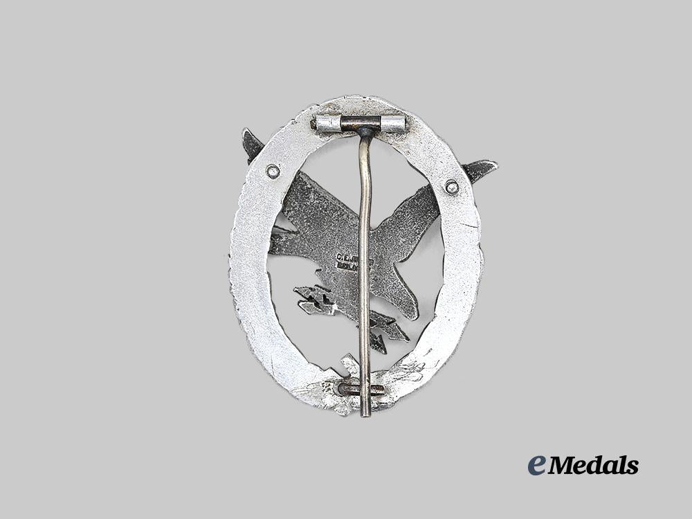germany,_luftwaffe._a_radio_operator_and_air_gunner_badge,_aluminum_version,_refurbished_example_by_c._e._juncker_e_medals__g63175_3
