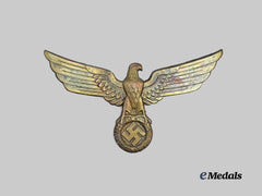 Germany, Third Reich. A Patriotic Plaque Eagle
