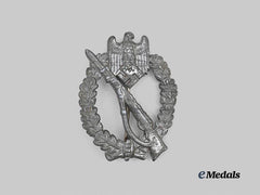 Germany, Wehrmacht. An Infantry Assault Badge, Silver Grade, Unknown Maker Variant