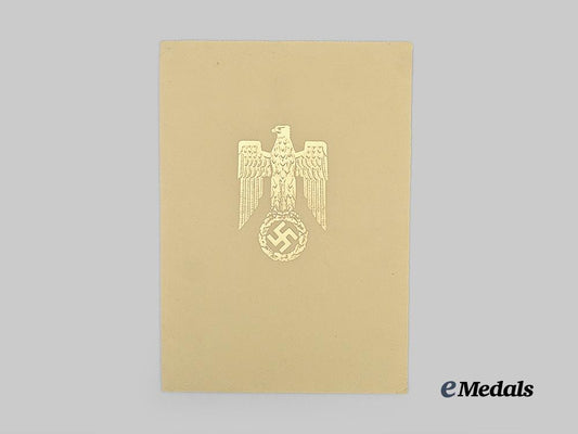 germany,_wehrmacht._a_formal_promotion_document_for_oberst_walther_hiersemenzel,_with_keitel_signature_e_medals__g63204_2