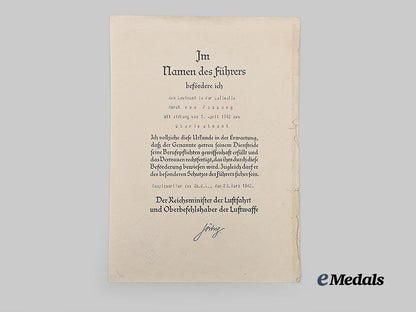 germany,_luftwaffe._a_rare_promotion_document_for_oberstleutnant_horst-_günther_von_fassong,_fighter_ace_and_bodenplatte_k_i_a_e_medals__g63205_2