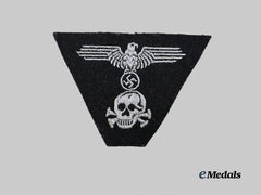 Germany, SS. A Mint Waffen-SS Panzer Troops M43 Cap Insignia, Late-War Variant