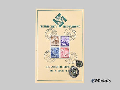 germany,_third_reich._a_pair_of_steirischer_heimatbund_membership_badges,_with_patriotic_stamps_e_medals__g63215_2