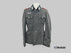 Germany, Heer. A Service Tunic for a Flak/Artillery Oberstleutnant