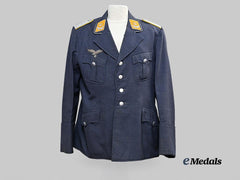 Germany, Luftwaffe. A Service Tunic for a Flight Personnel/Fallschirmjäger Hauptmann, Restored Example, by Wilhelm Welhausen