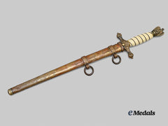 Germany, Kriegsmarine. An Officer’s Dress Dagger, Refurbished Example, Unmarked Variant