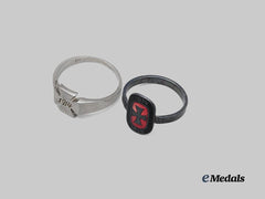 Germany, Imperial. A Pair of First World War Patriotic Rings