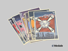Germany, Wehrmacht. A Lot of Mint Branch Standard Postcards