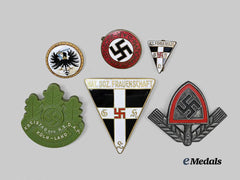 Germany, Third Reich. A Mixed Lot of Membership and Commemorative Badges