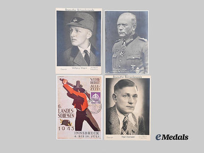 germany,_third_reich._a_mixed_lot_of_postcards,_with_wehrmacht_and_labour_themes_e_medals__g63262_3